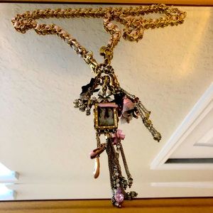 Betsey Johnson Long Ballet Necklace